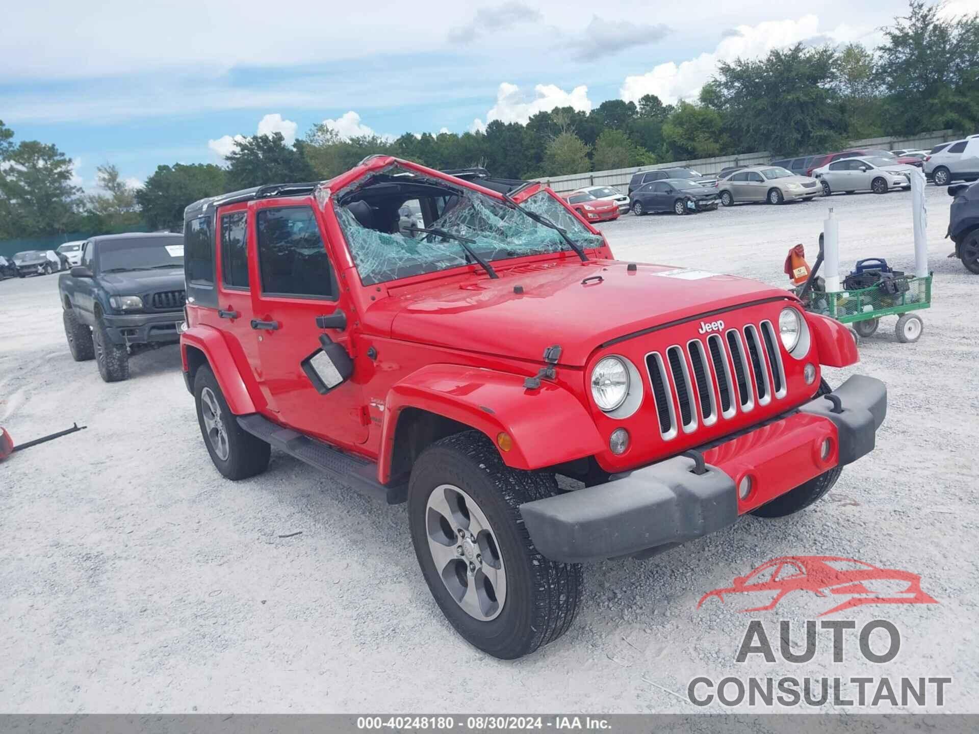 JEEP WRANGLER UNLIMITED 2016 - 1C4BJWEG9GL305438