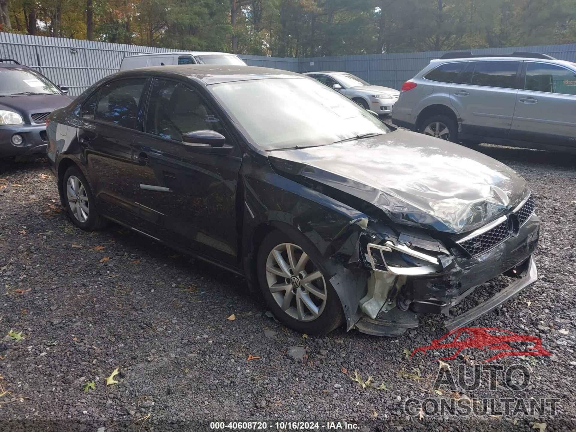 VOLKSWAGEN JETTA 2012 - 3VWDP7AJ5CM337548