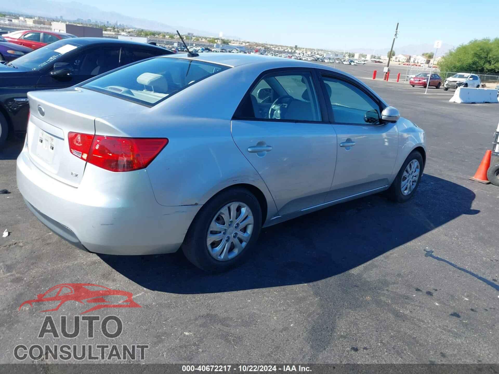 KIA FORTE 2013 - KNAFU4A25D5736623
