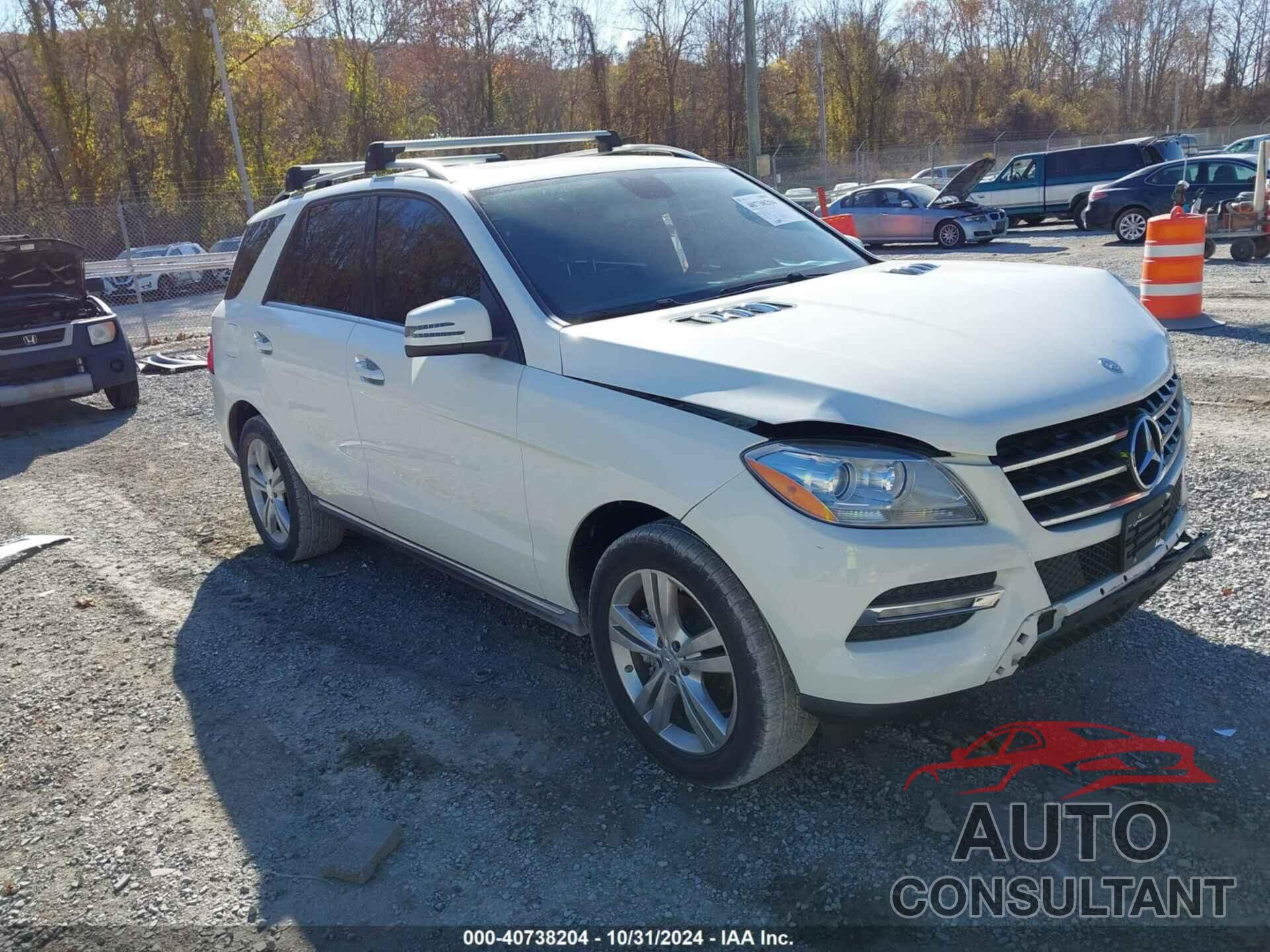 MERCEDES-BENZ ML 350 2013 - 4JGDA5HB7DA123033