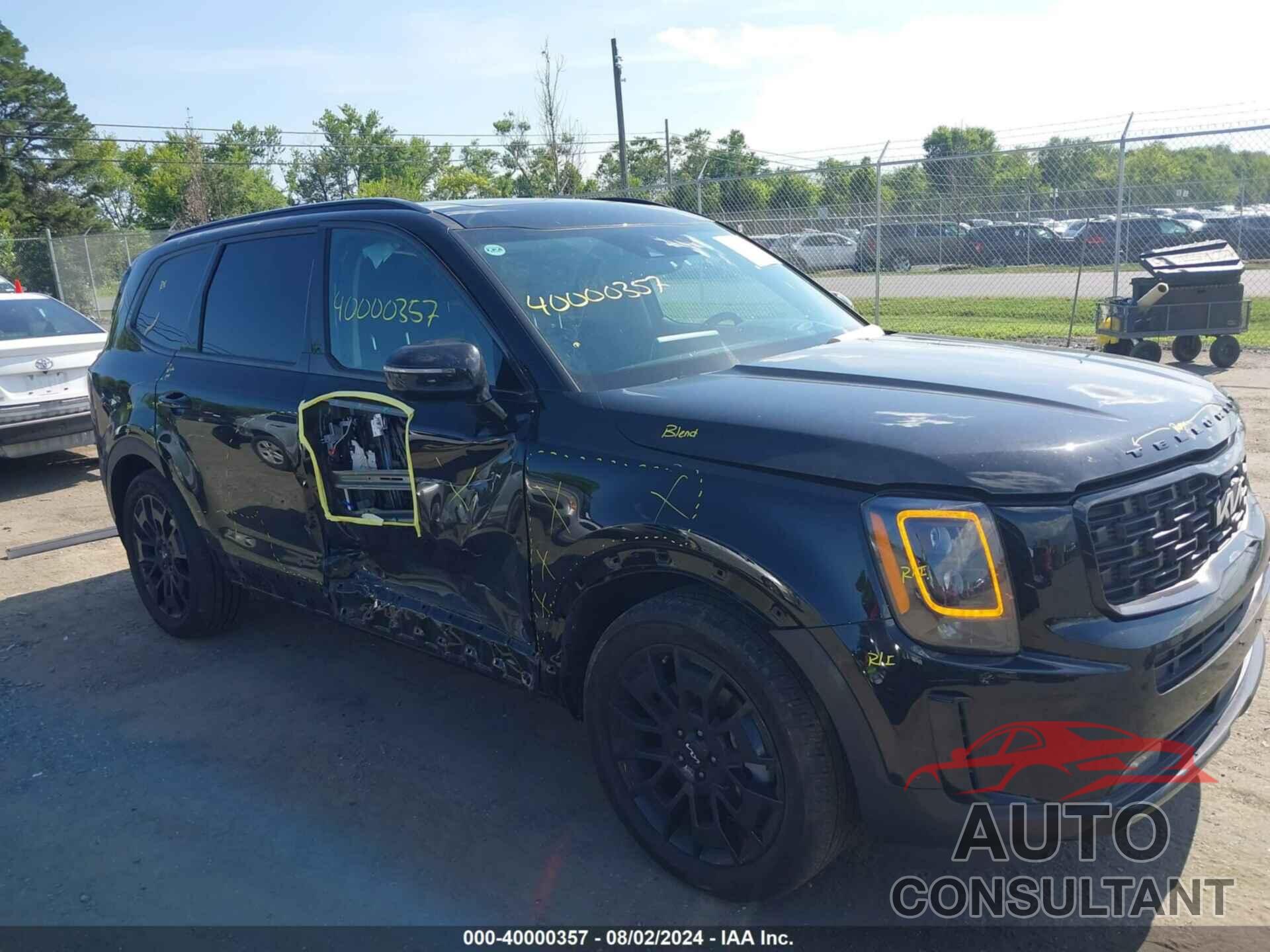 KIA TELLURIDE 2022 - 5XYP5DHC7NG236975