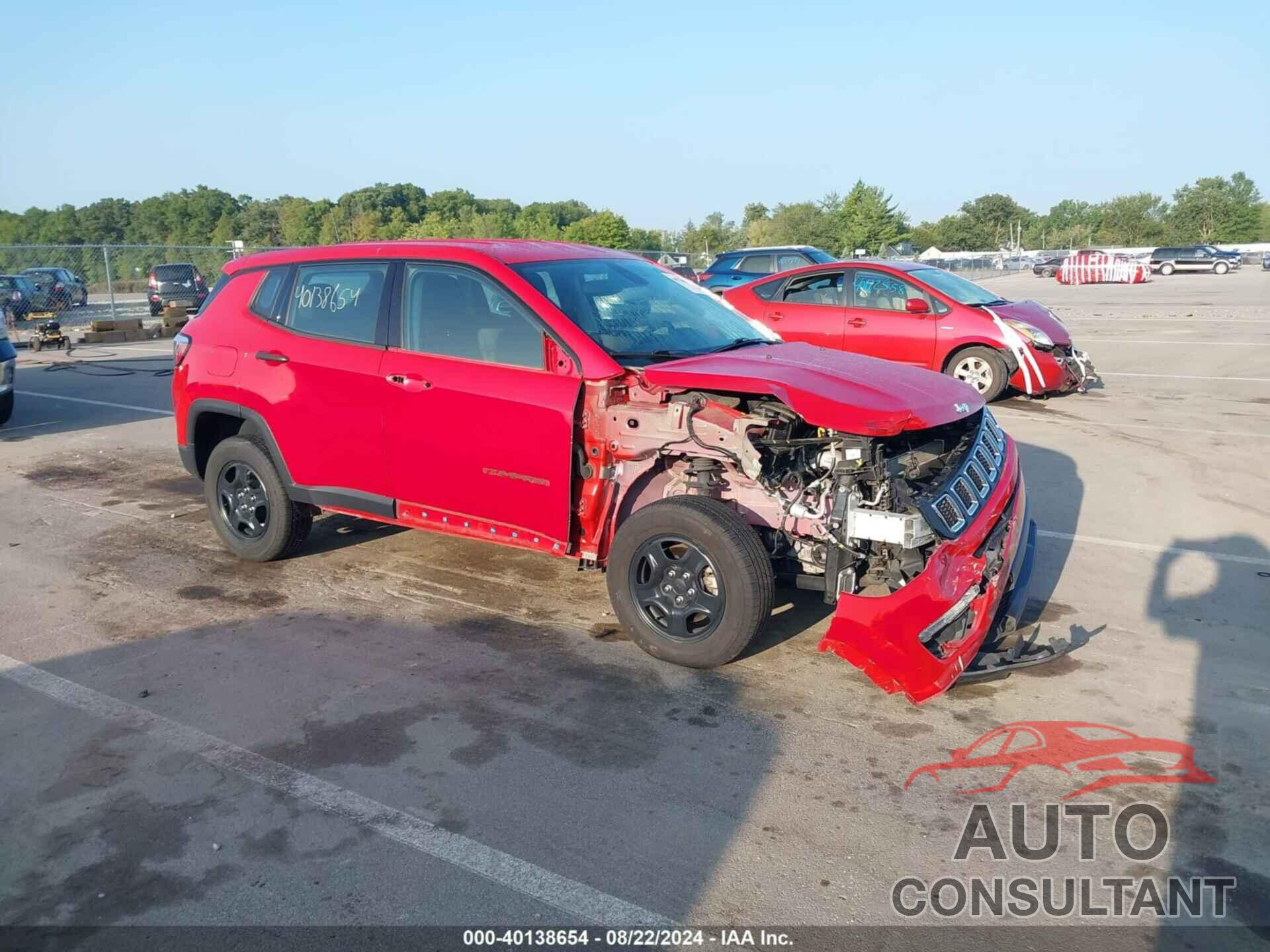 JEEP COMPASS 2019 - 3C4NJDAB4KT664849