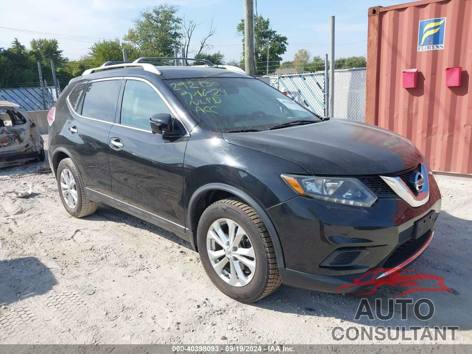 NISSAN ROGUE 2016 - 5N1AT2MT0GC916161