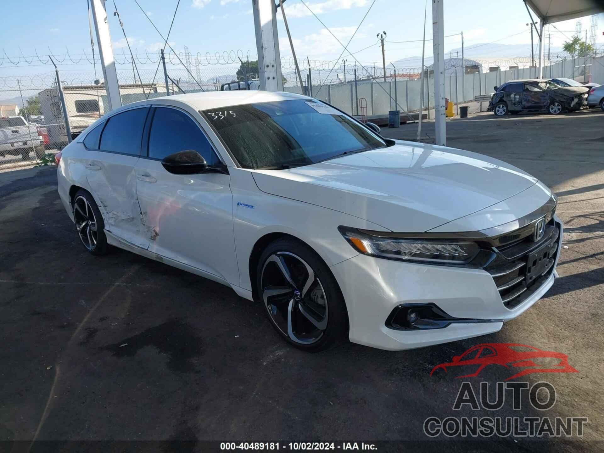HONDA ACCORD 2022 - 1HGCV3F24NA042487