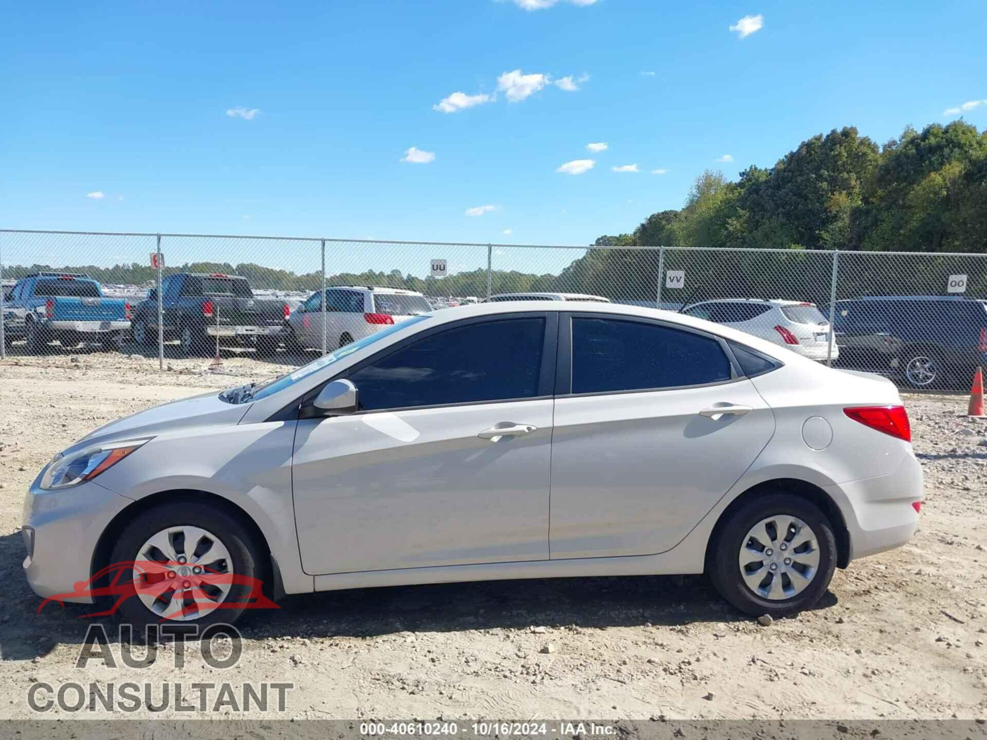 HYUNDAI ACCENT 2016 - KMHCT4AE1GU972789