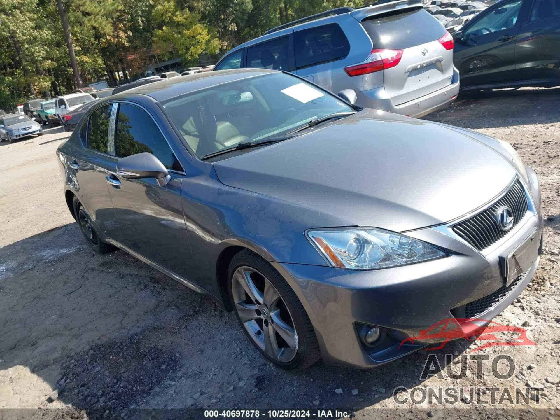 LEXUS IS 250 2012 - JTHBF5C20C5165800