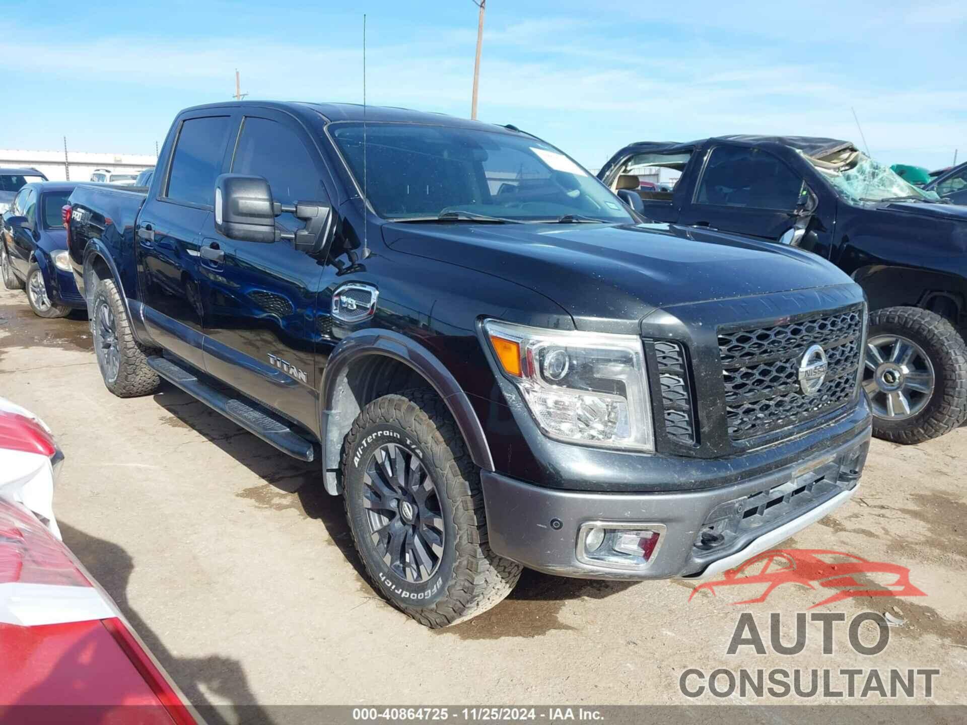 NISSAN TITAN 2017 - 1N6AA1E59HN566164