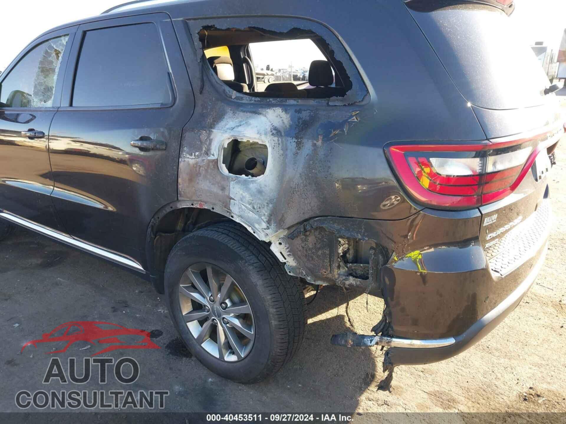 DODGE DURANGO 2017 - 1C4RDJAG2HC817106