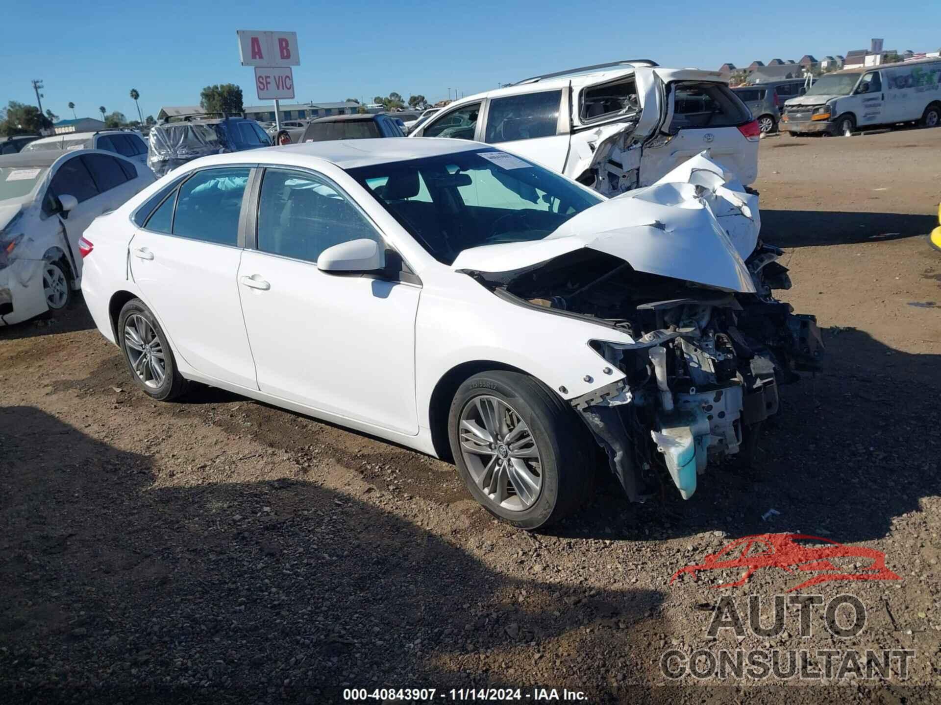 TOYOTA CAMRY 2016 - 4T1BF1FK7GU159103