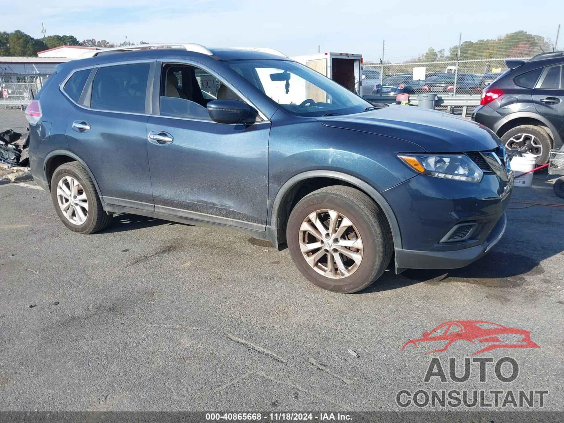 NISSAN ROGUE 2016 - 5N1AT2MT4GC891054