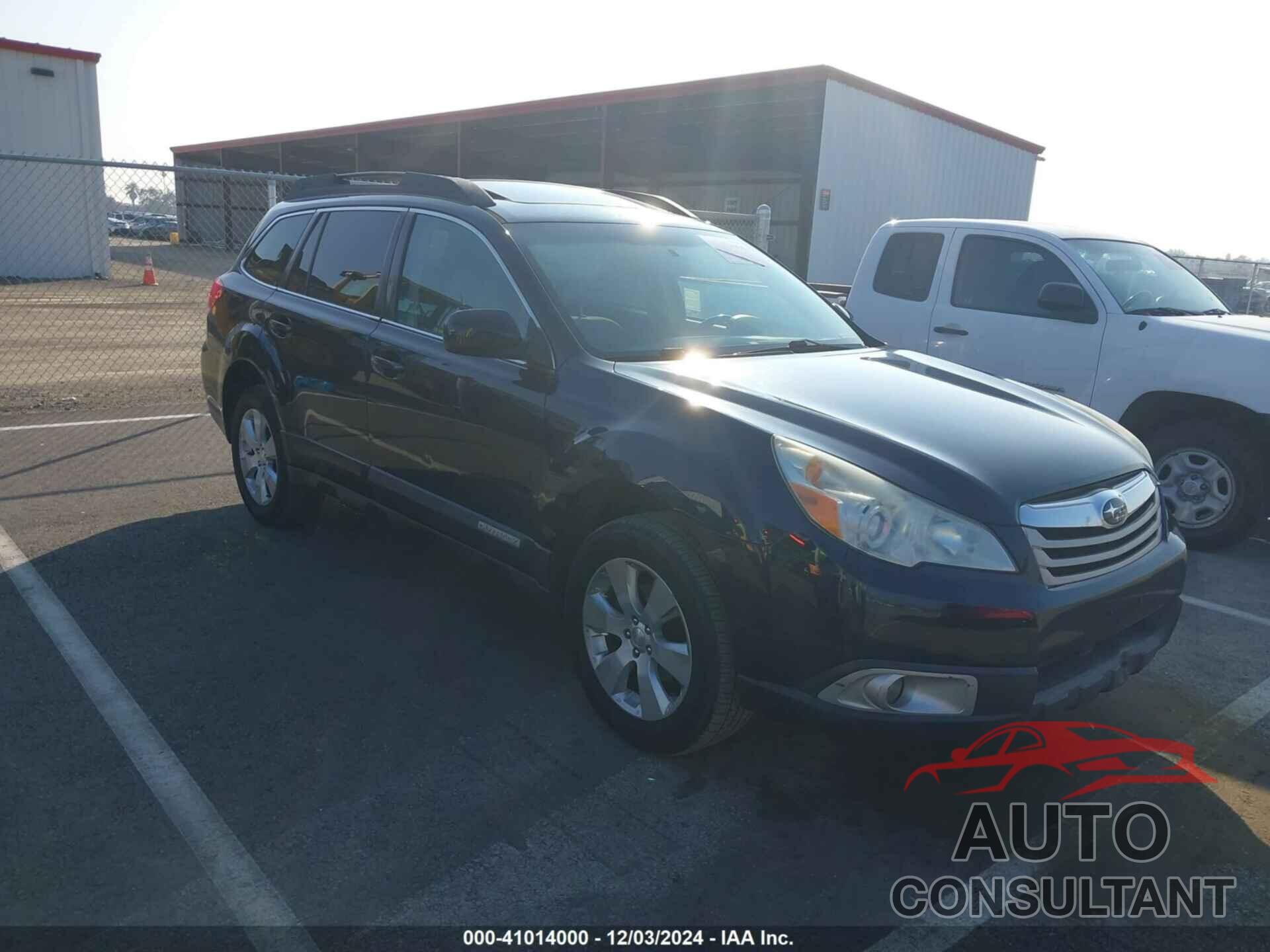 SUBARU OUTBACK 2012 - 4S4BRBCC5C3286720