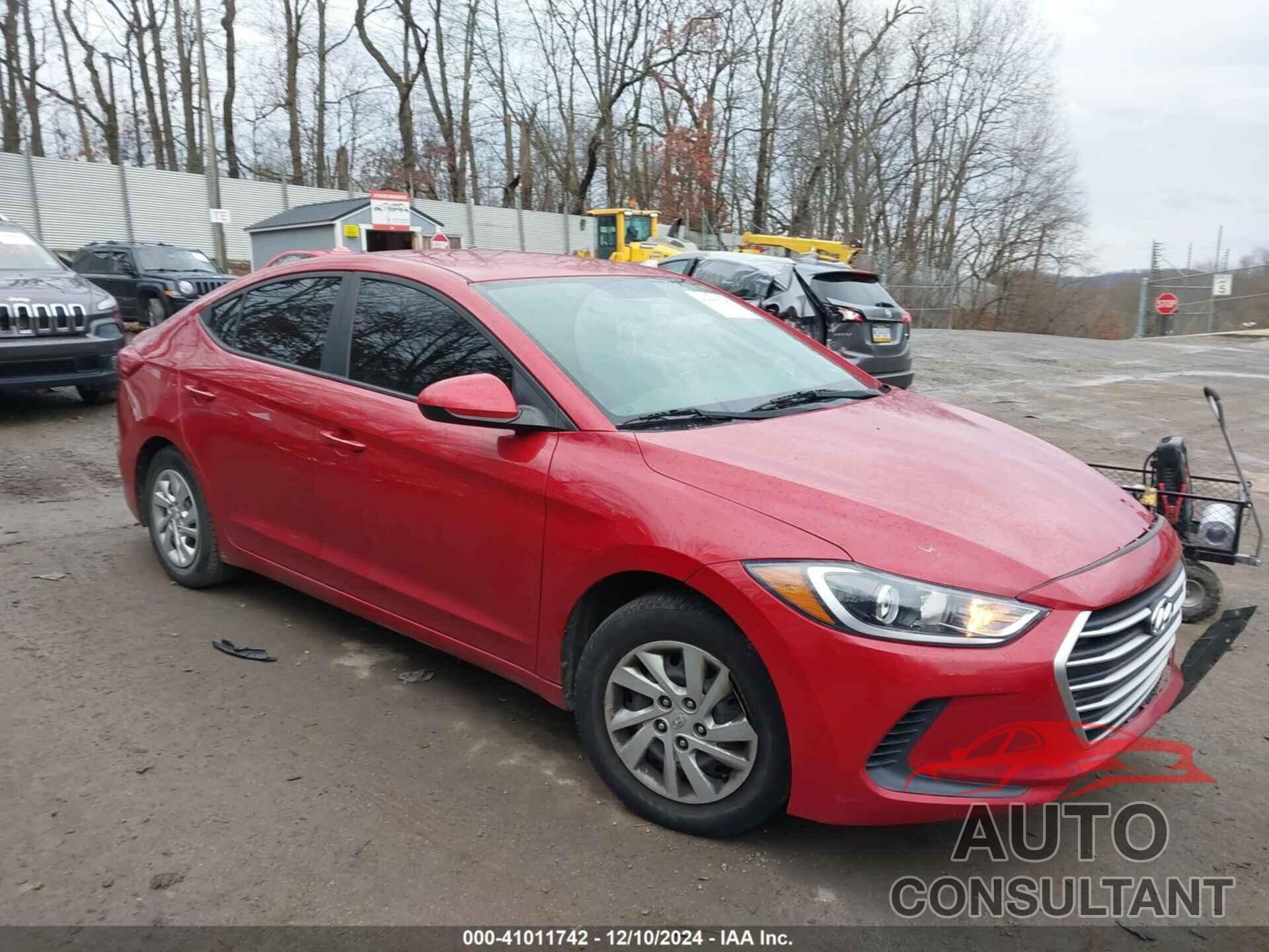 HYUNDAI ELANTRA 2017 - 5NPD74LF0HH183595
