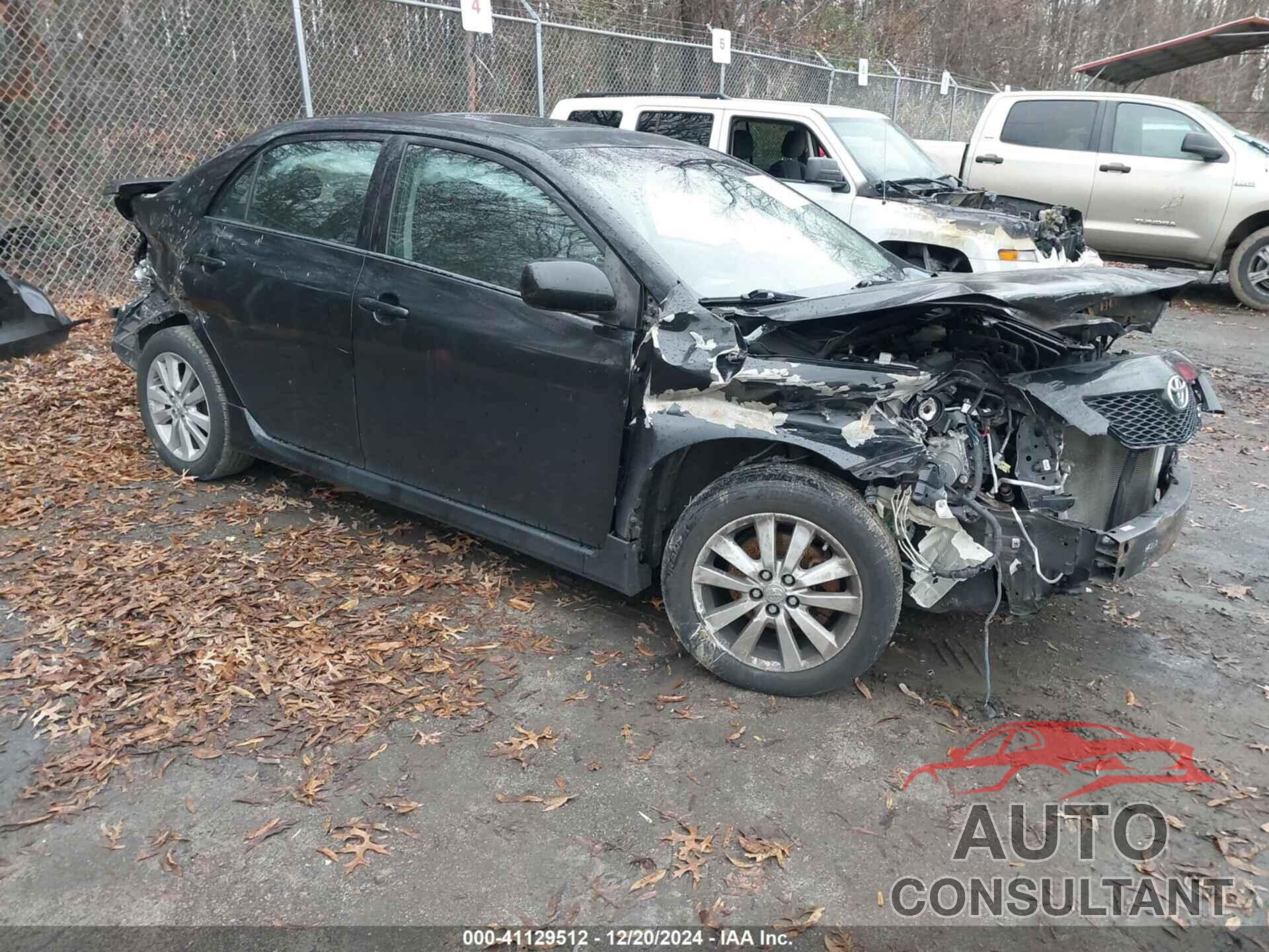 TOYOTA COROLLA 2009 - 2T1BU40EX9C016743