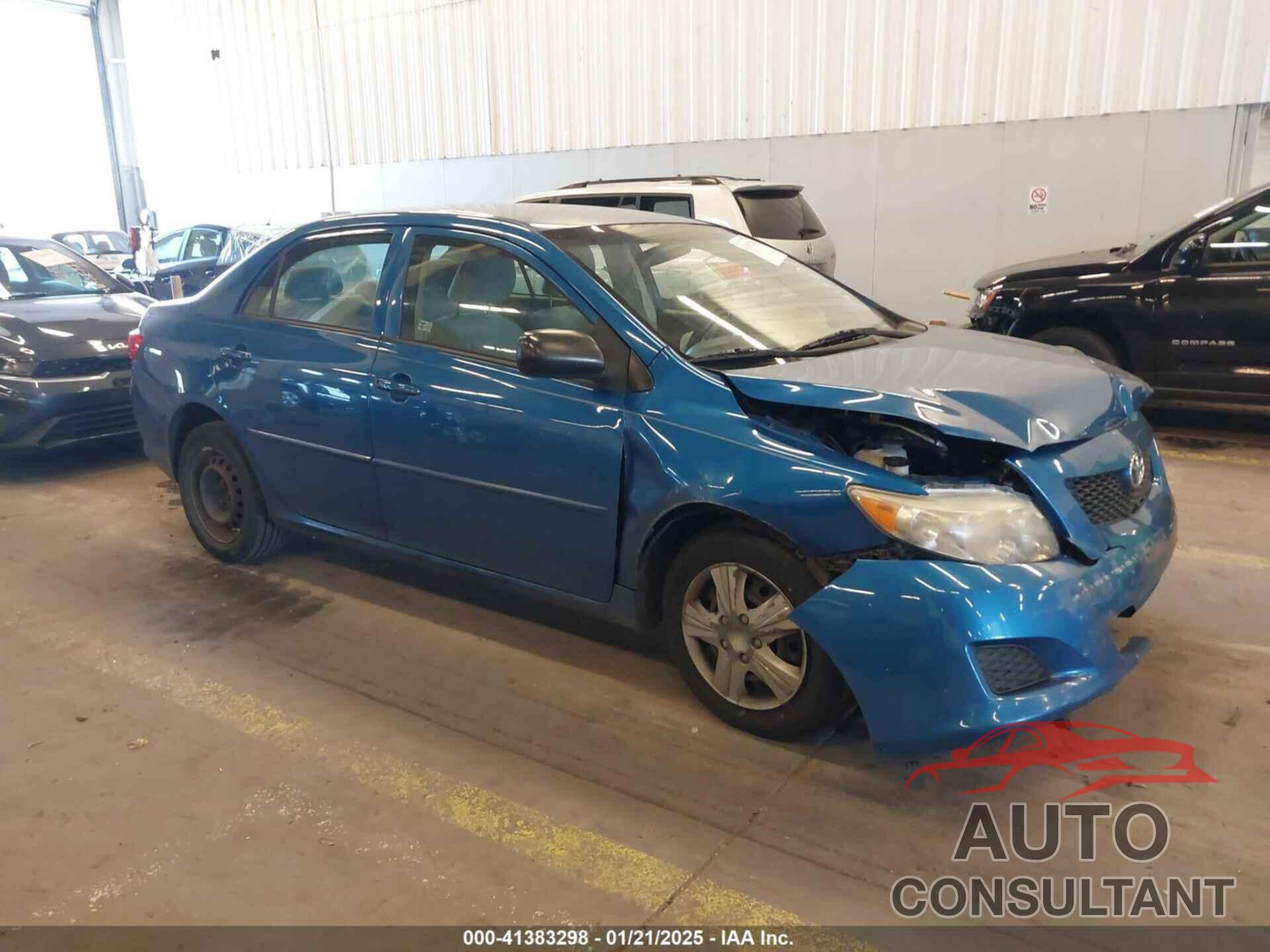 TOYOTA COROLLA 2009 - 1NXBU40E19Z027256