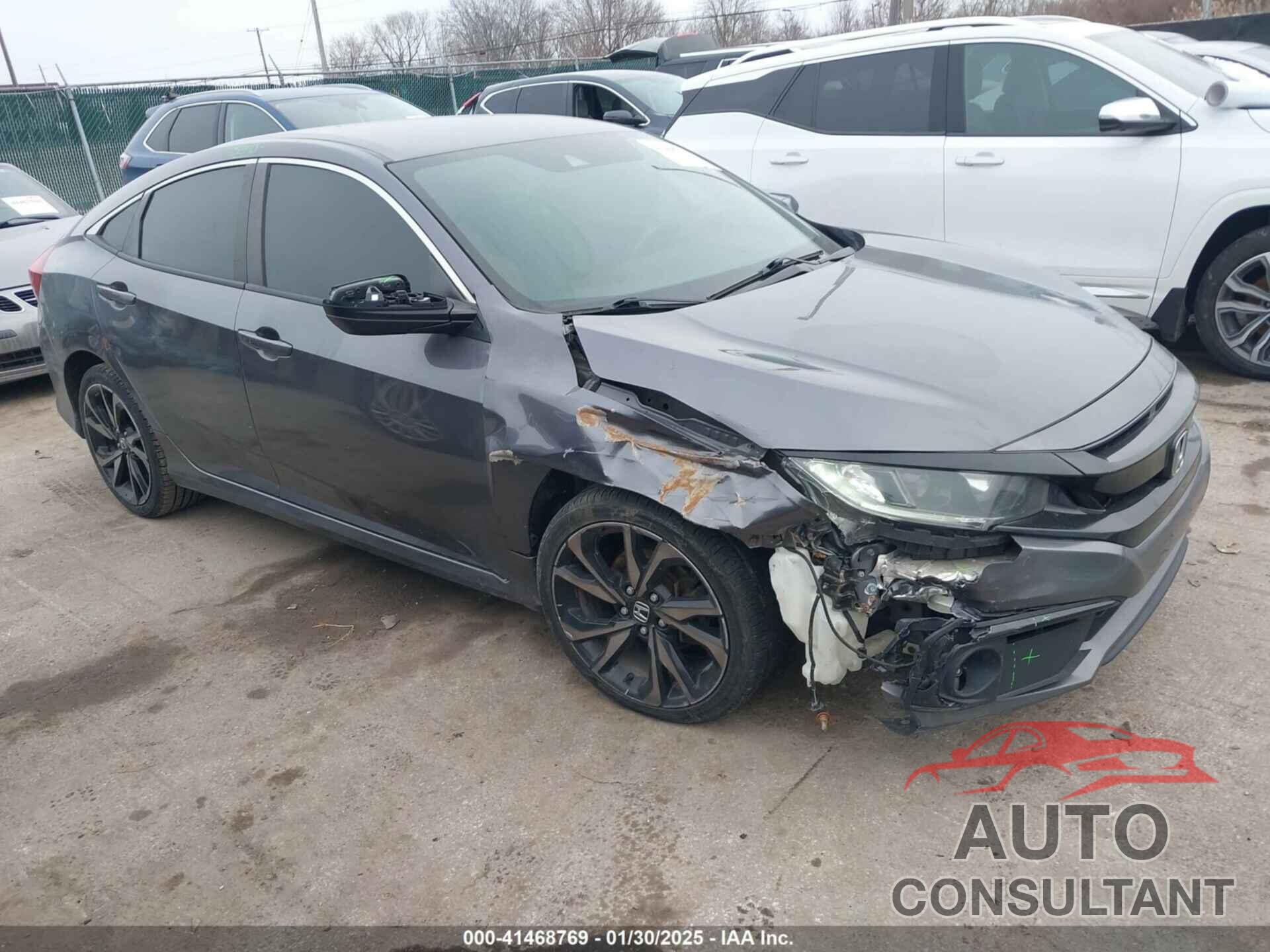 HONDA CIVIC 2019 - 2HGFC2F86KH547185