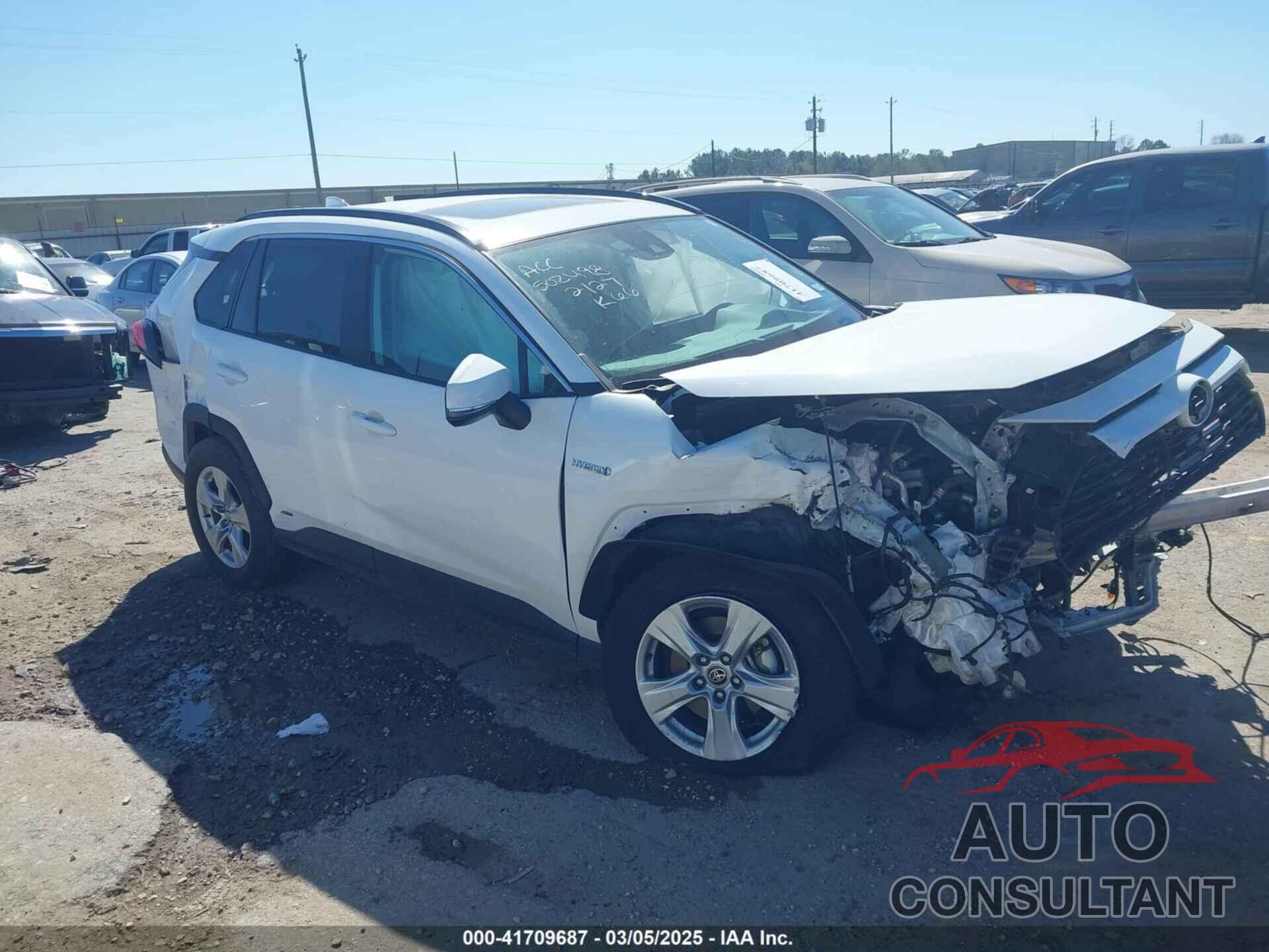 TOYOTA RAV4 HYBRID 2021 - 2T3RWRFV1MW115429