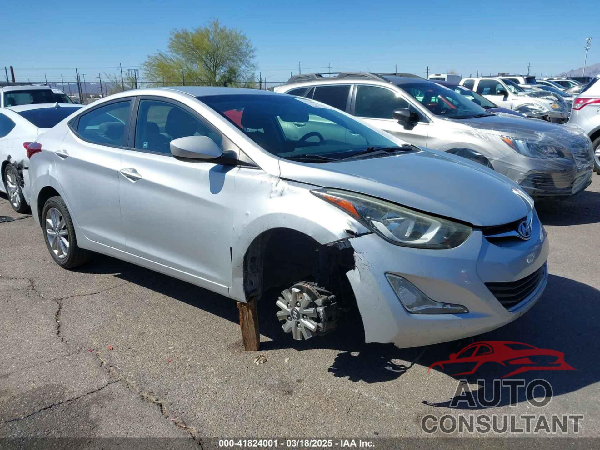 HYUNDAI ELANTRA 2016 - 5NPDH4AE7GH654504