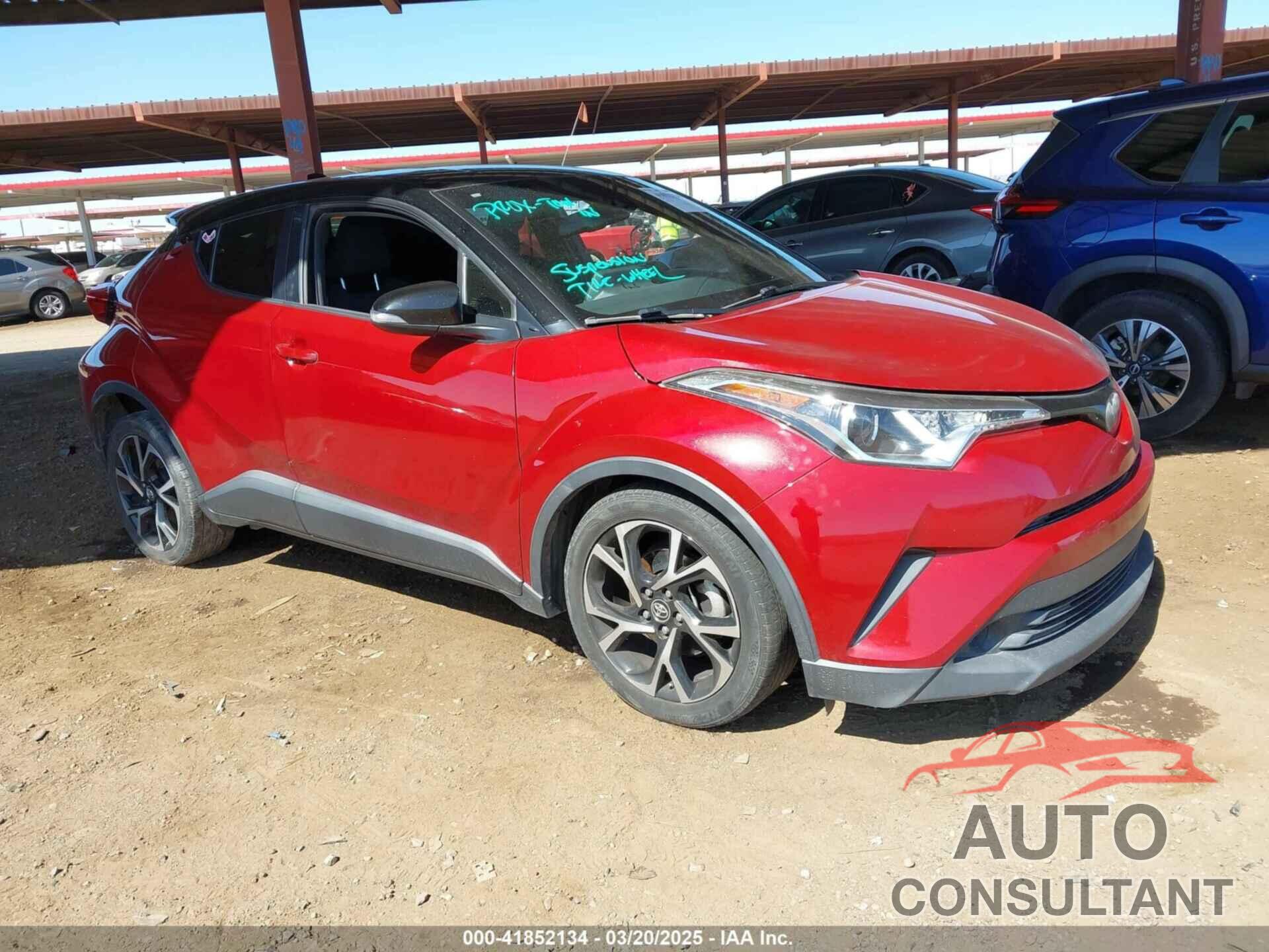 TOYOTA C-HR 2019 - JTNKHMBX8K1032206