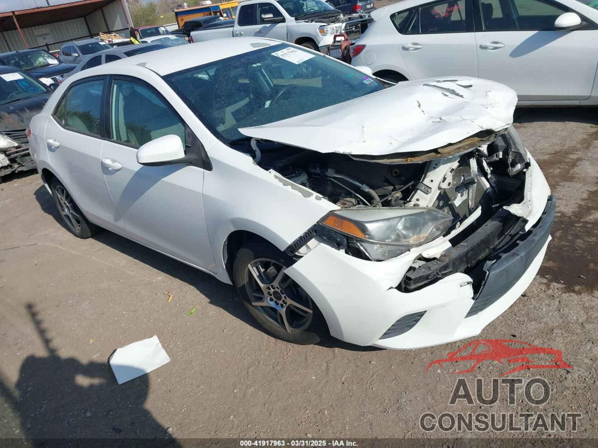 TOYOTA COROLLA 2014 - 5YFBURHEXEP034817