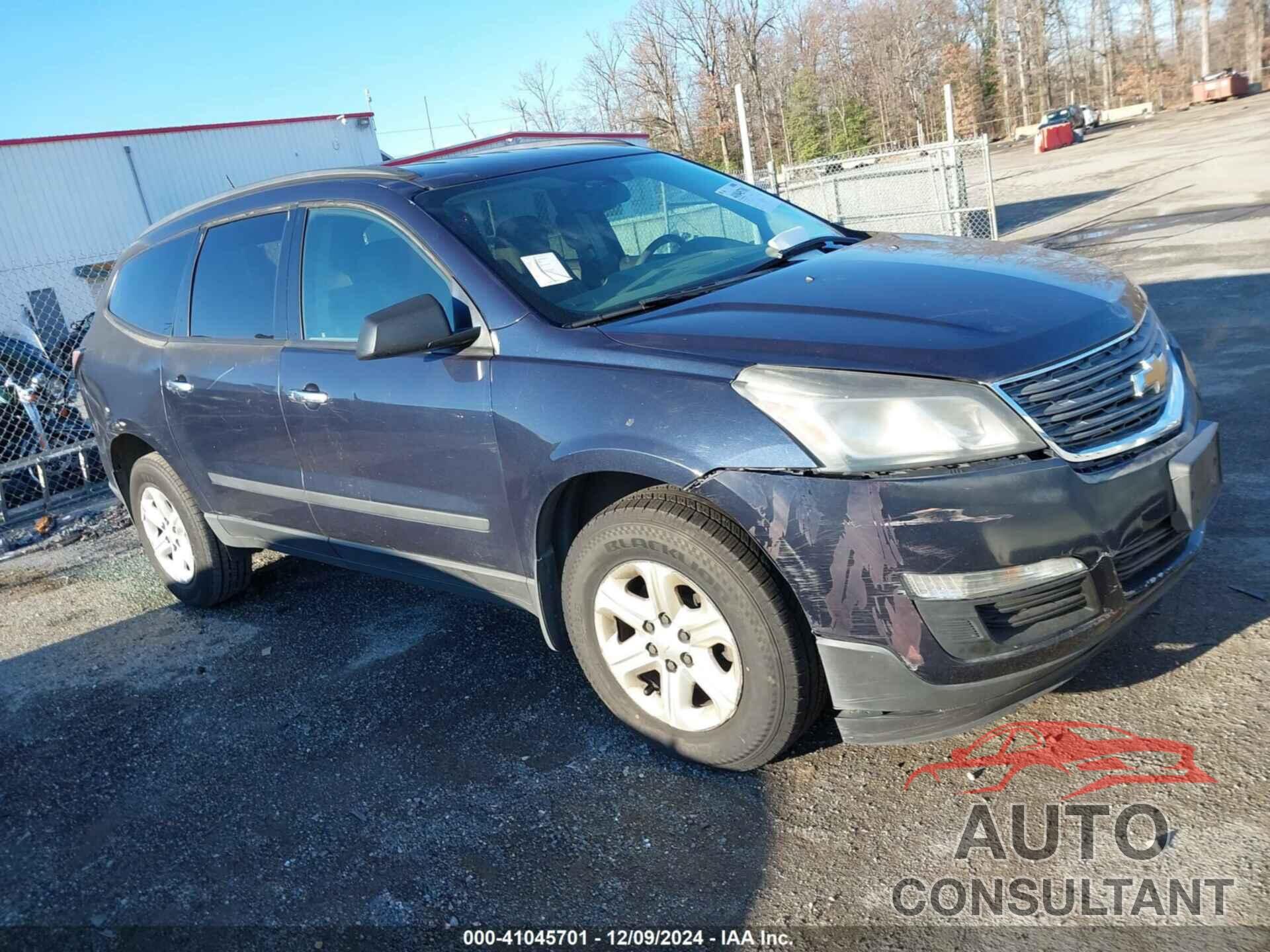 CHEVROLET TRAVERSE 2015 - 1GNKRFKD3FJ110598