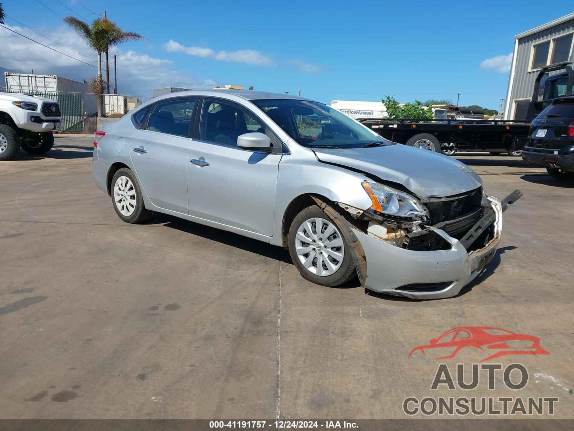 NISSAN SENTRA 2015 - 3N1AB7AP6FL667527