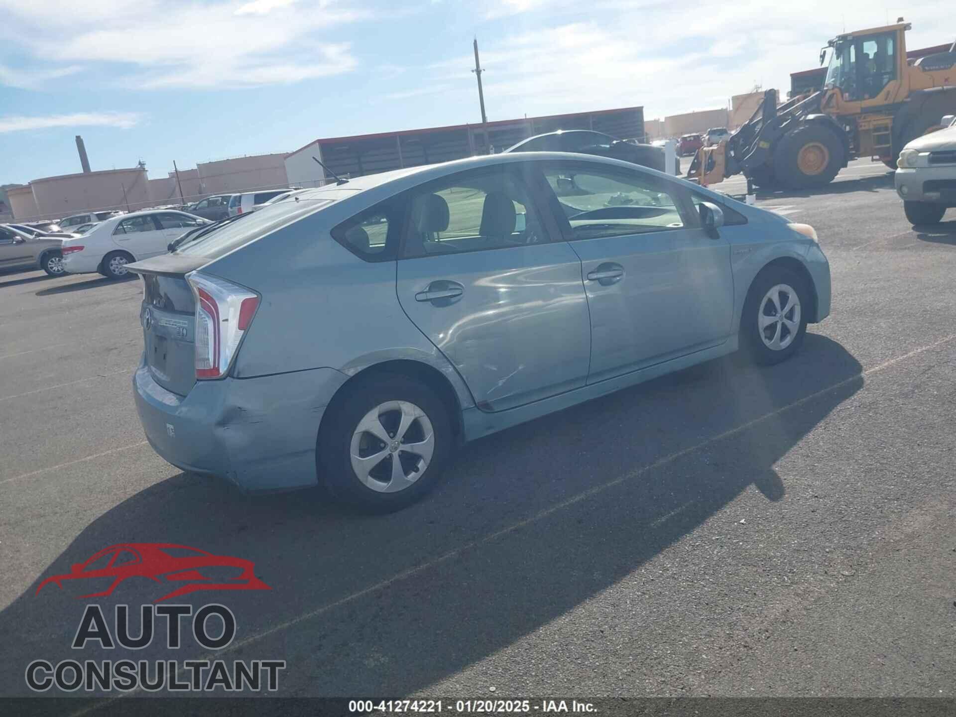TOYOTA PRIUS 2012 - JTDKN3DU4C1610250