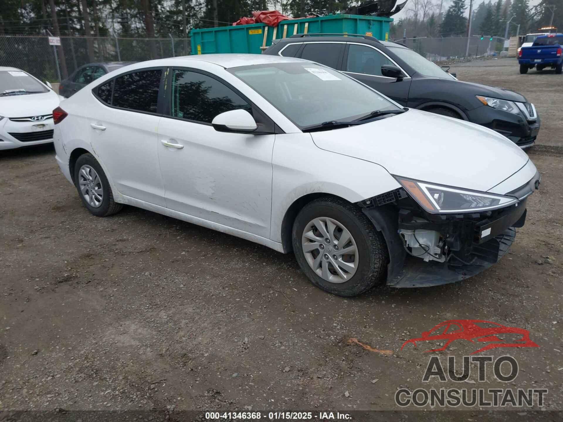 HYUNDAI ELANTRA 2019 - 5NPD74LF8KH481898