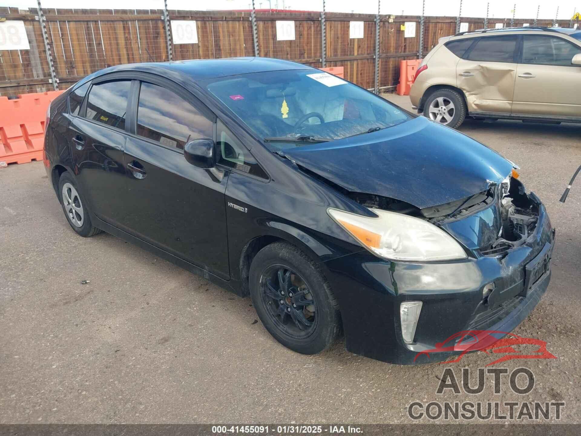 TOYOTA PRIUS 2014 - JTDKN3DU7E1788639