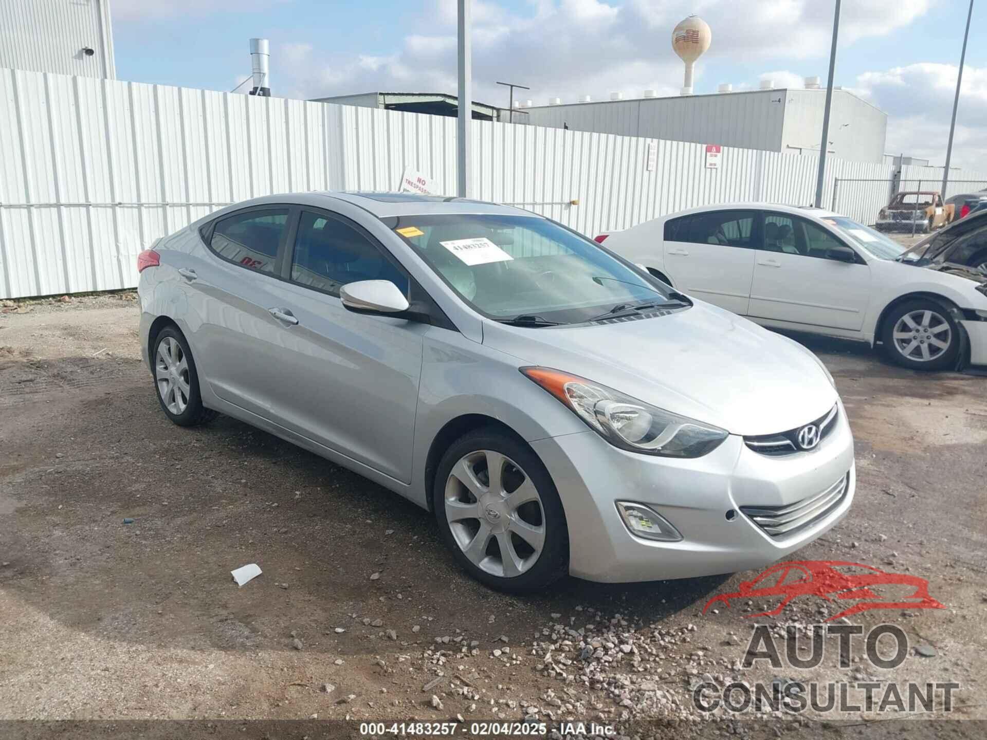 HYUNDAI ELANTRA 2011 - 5NPDH4AE0BH008486