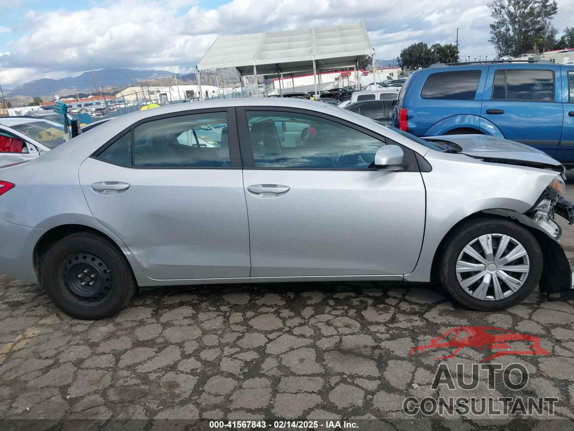 TOYOTA COROLLA 2016 - 5YFBURHE4GP484255