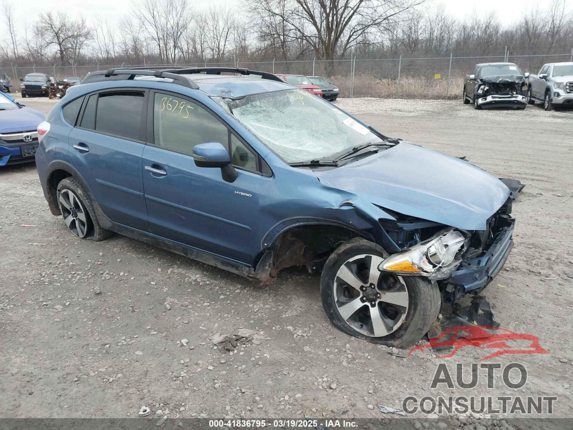 SUBARU XV CROSSTREK HYBRID 2014 - JF2GPBKCXEH230507