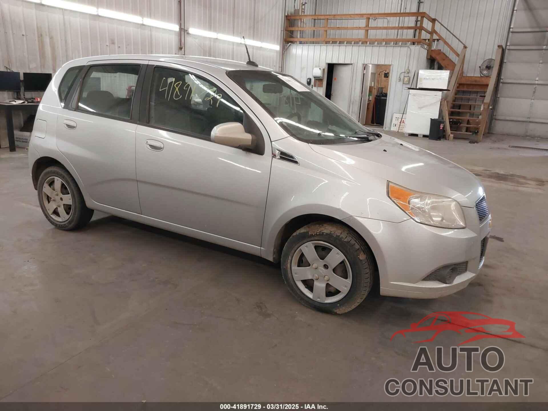 CHEVROLET AVEO 2011 - KL1TD6DE5BB147150