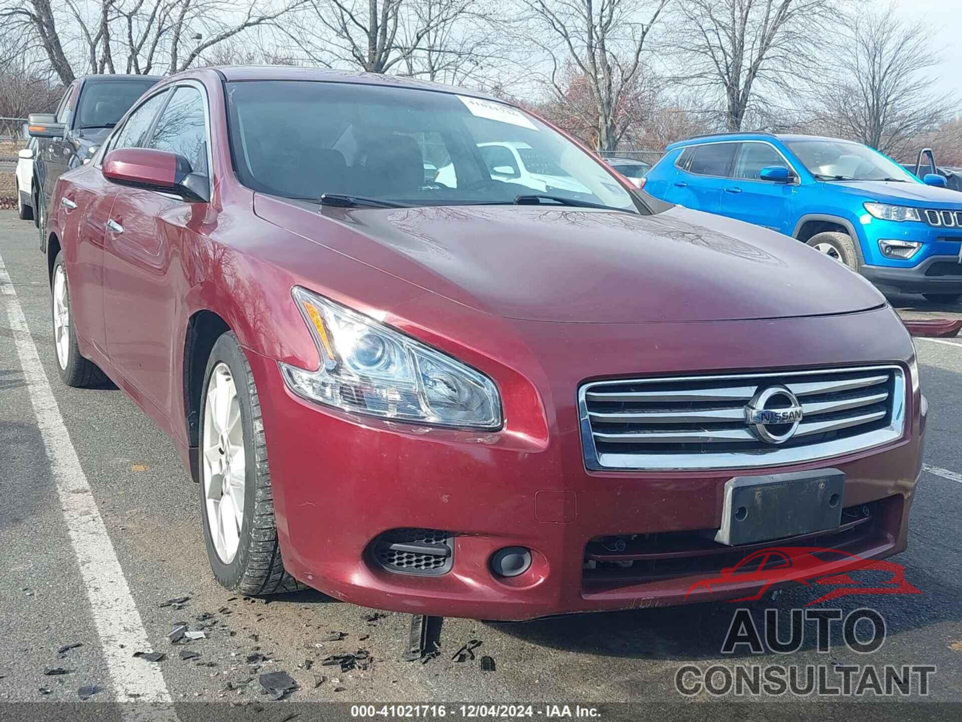 NISSAN MAXIMA 2013 - 1N4AA5AP8DC822002