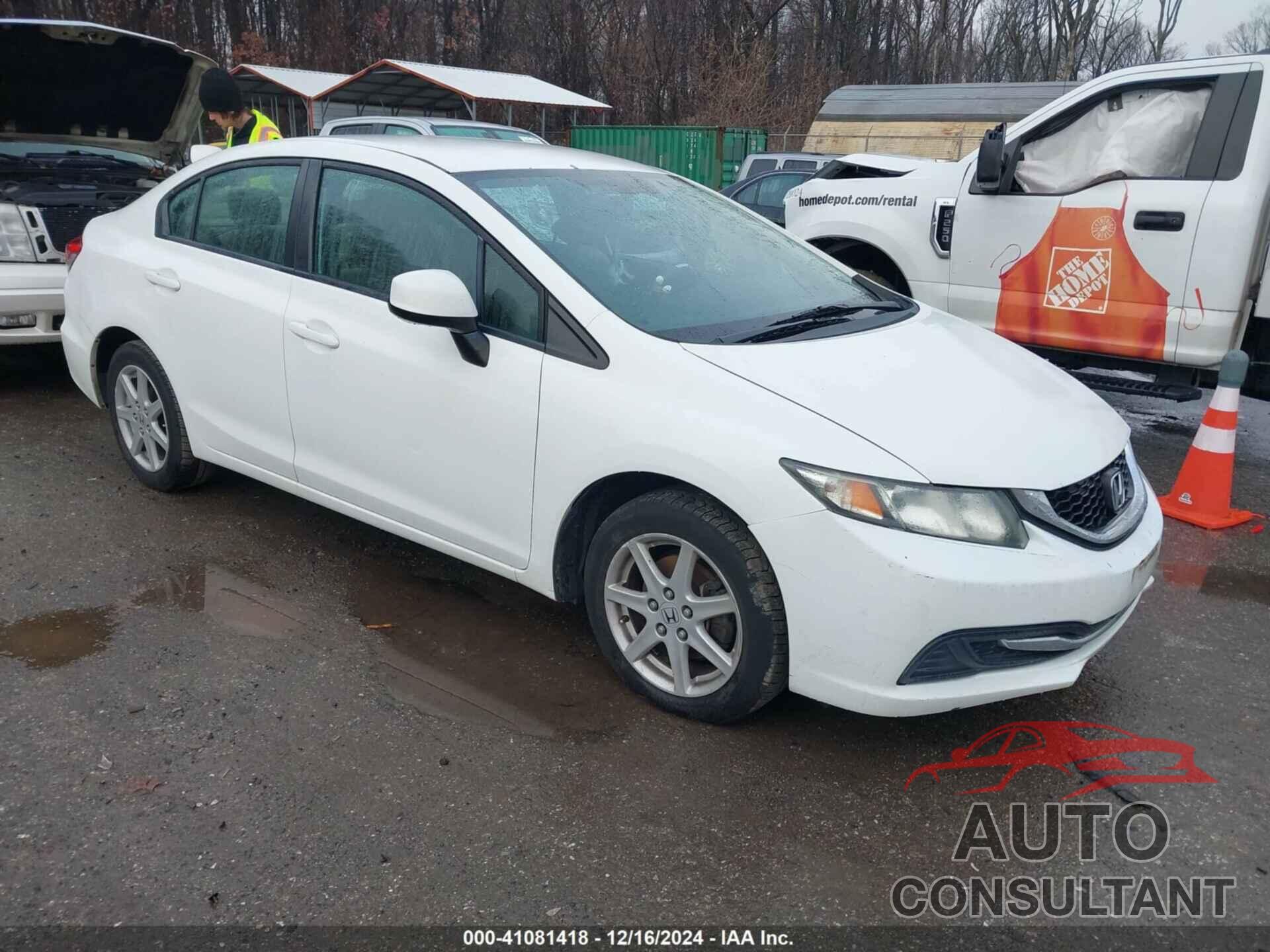 HONDA CIVIC 2013 - 19XFB2F50DE202188