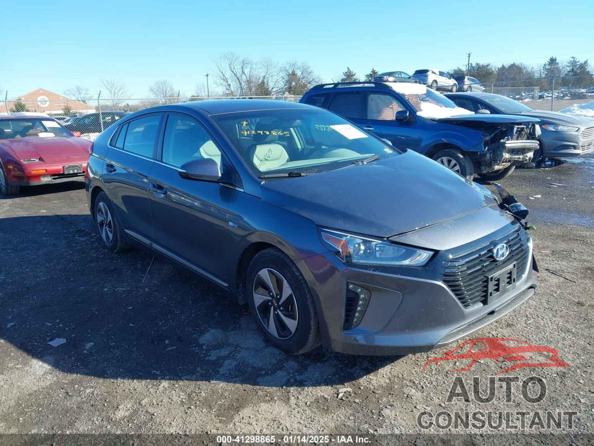 HYUNDAI IONIQ HYBRID 2018 - KMHC75LC1JU095928