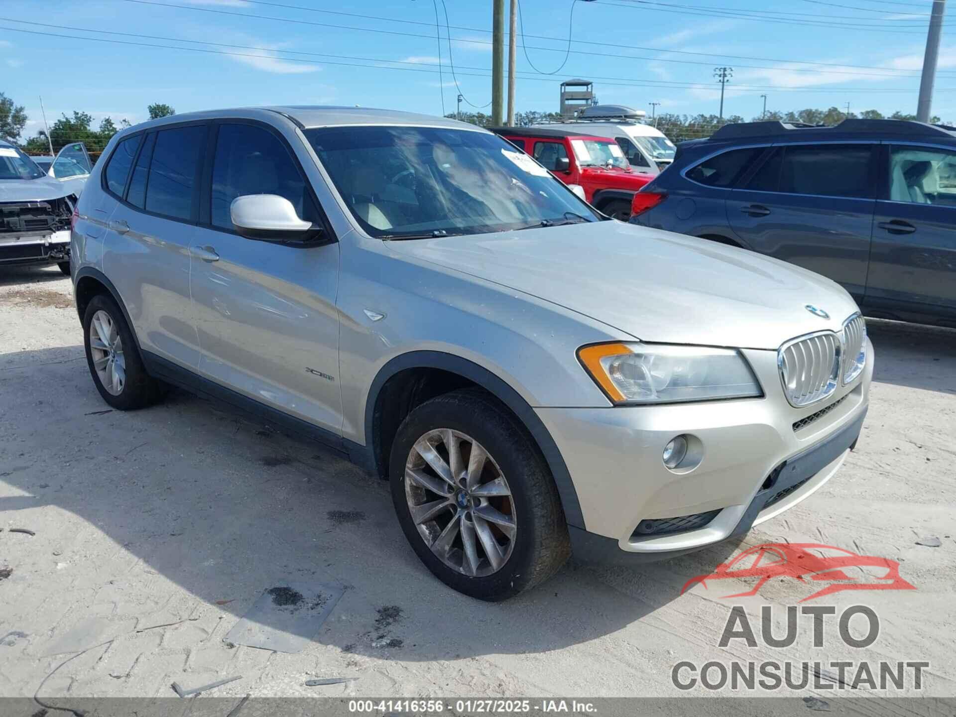 BMW X3 2013 - 5UXWX9C54D0D08197