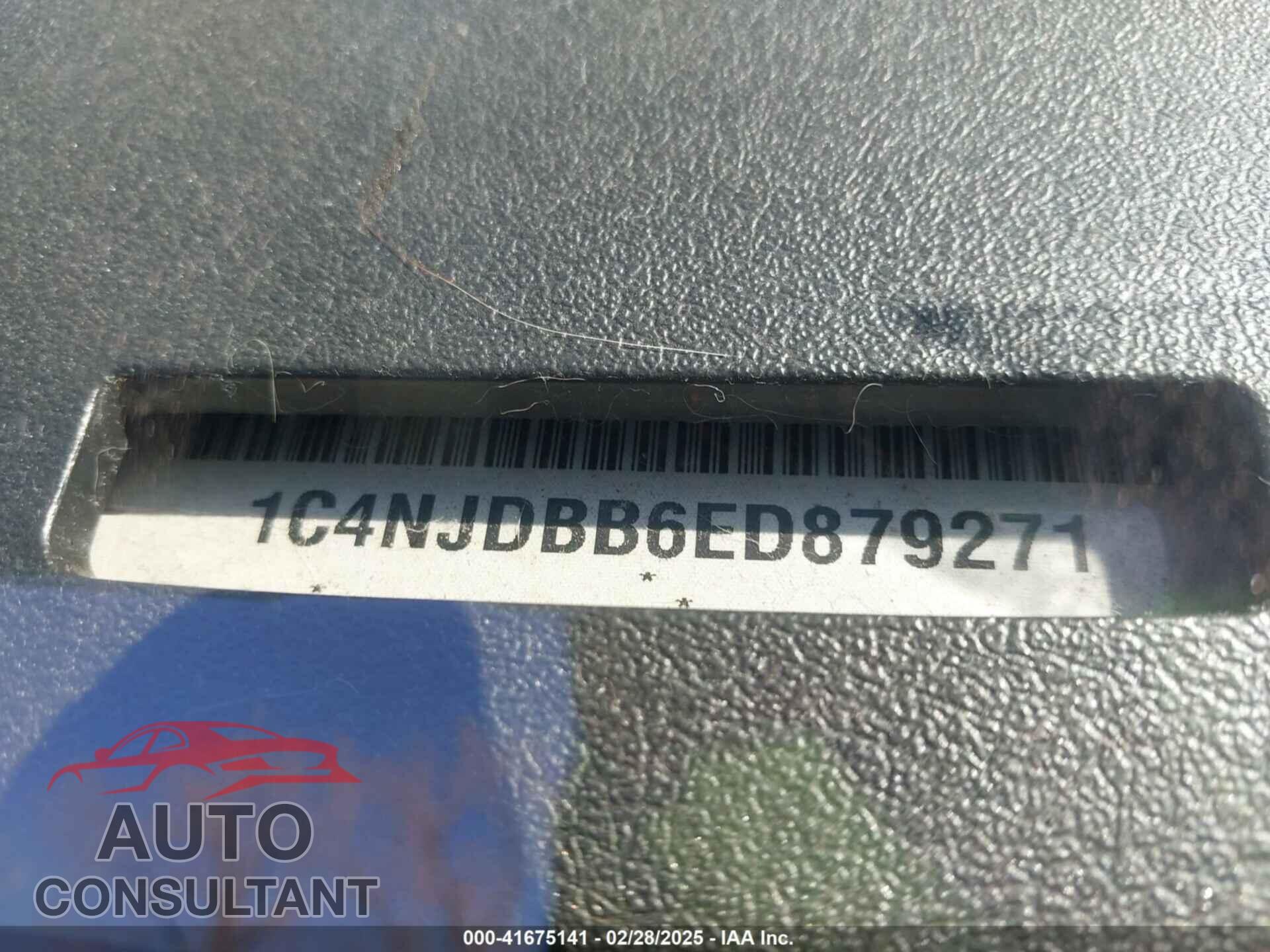JEEP COMPASS 2014 - 1C4NJDBB6ED879271