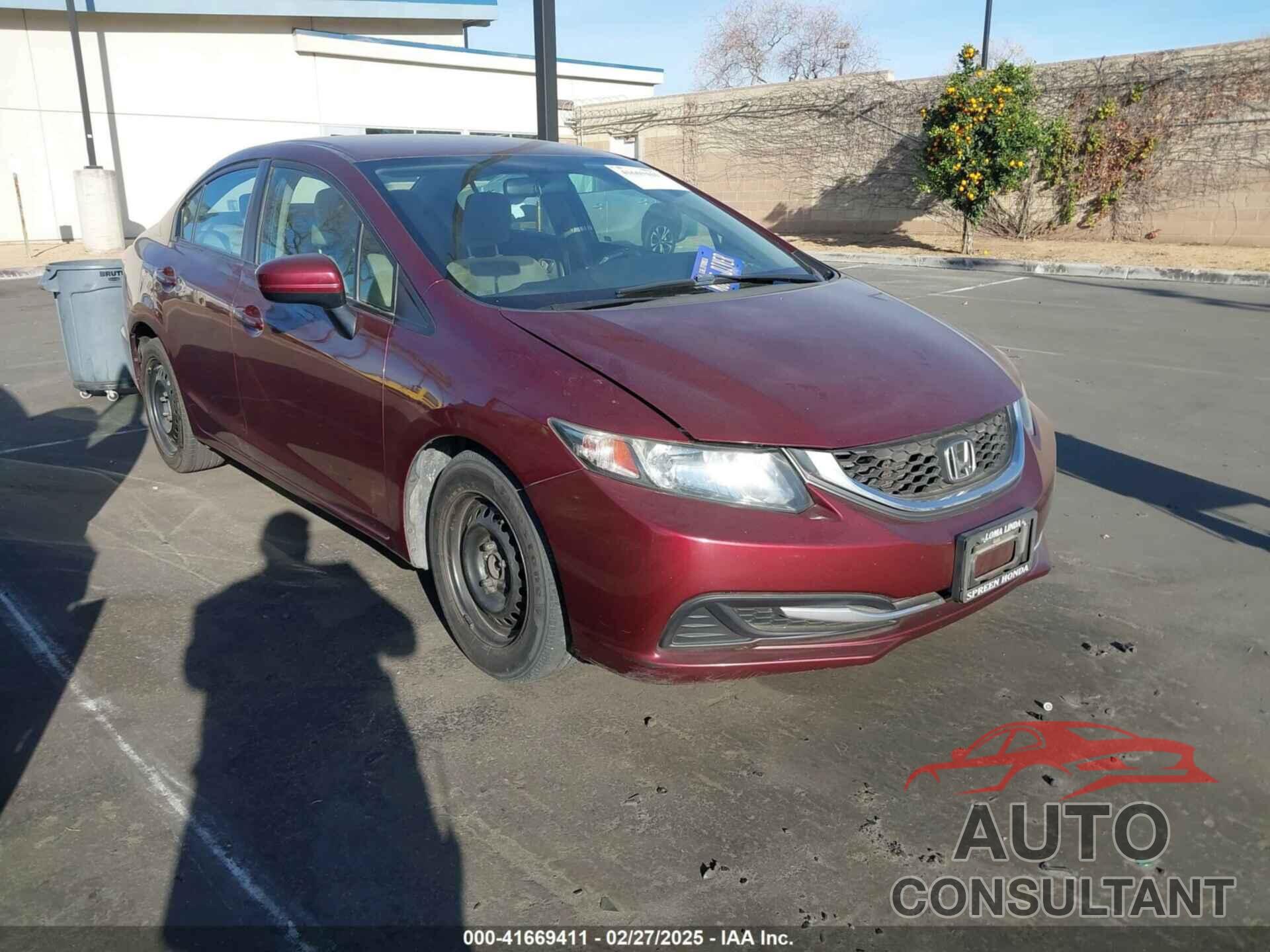 HONDA CIVIC 2015 - 2HGFB2F57FH537862