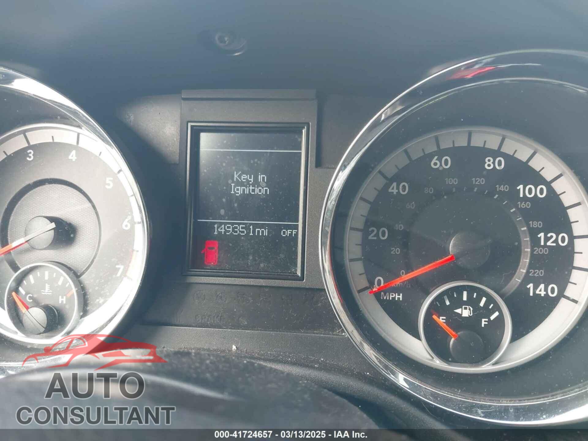 DODGE DURANGO 2011 - 1D4RD2GG3BC706443