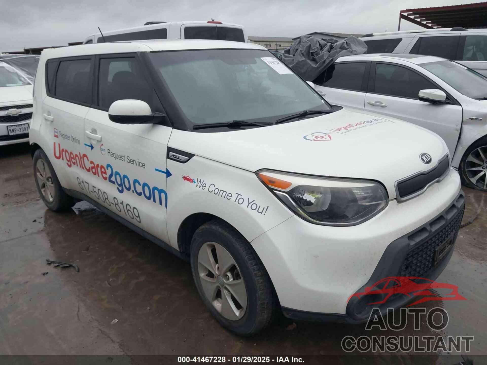 KIA SOUL 2016 - KNDJN2A26G7378858