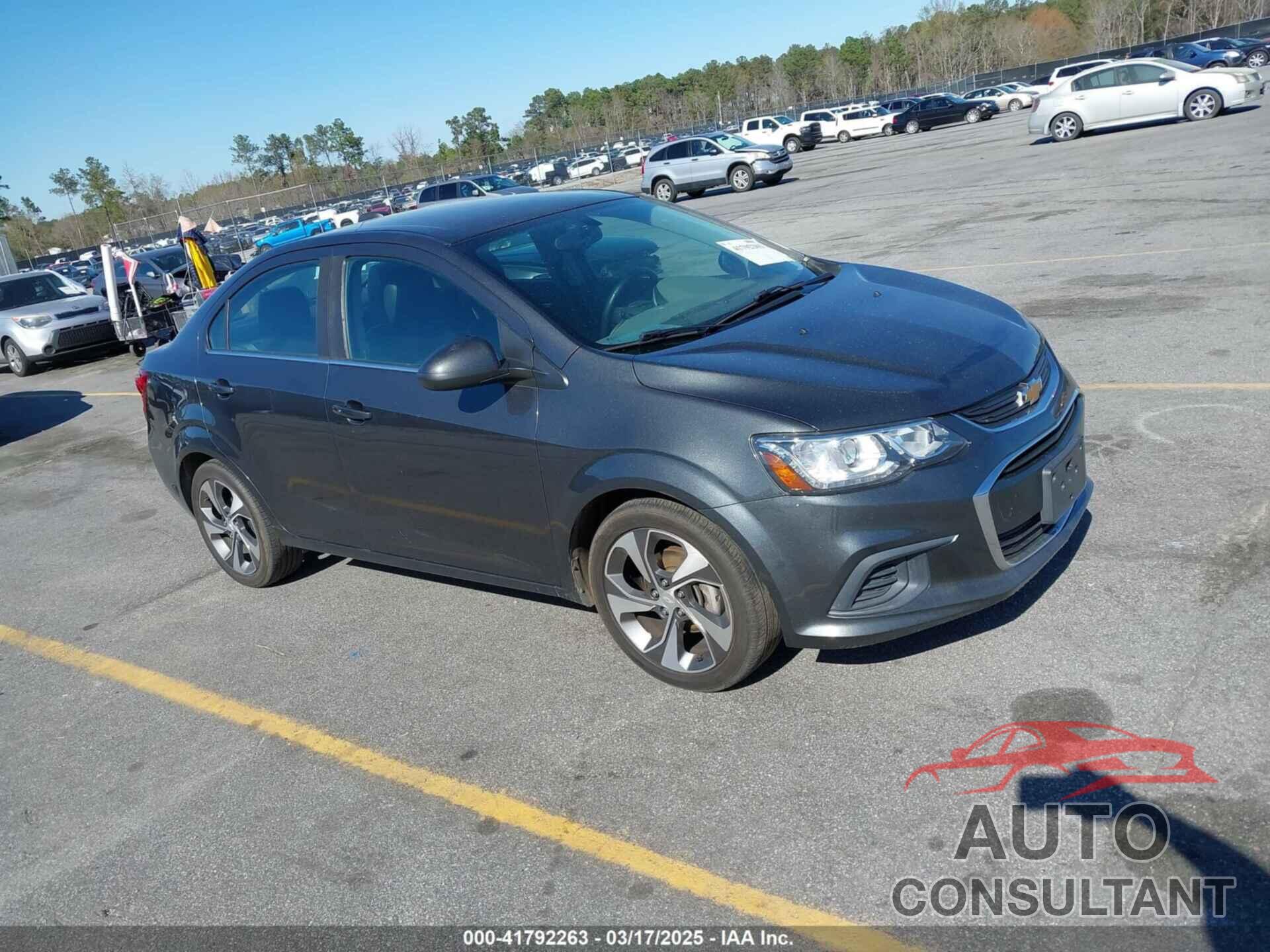 CHEVROLET SONIC 2019 - 1G1JF5SB5K4127944