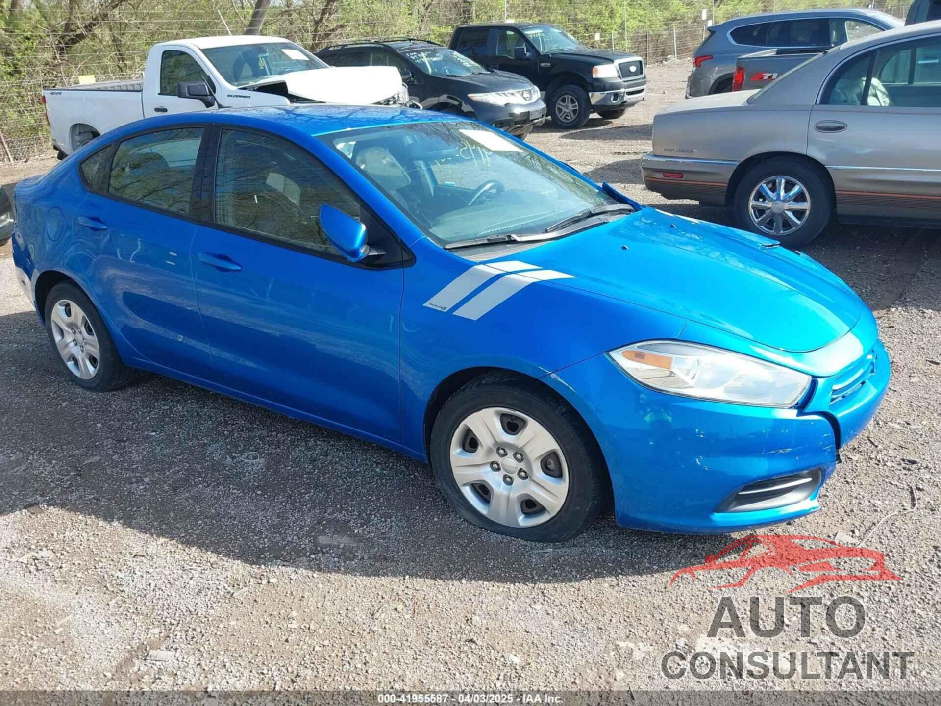 DODGE DART 2015 - 1C3CDFAA1FD298494