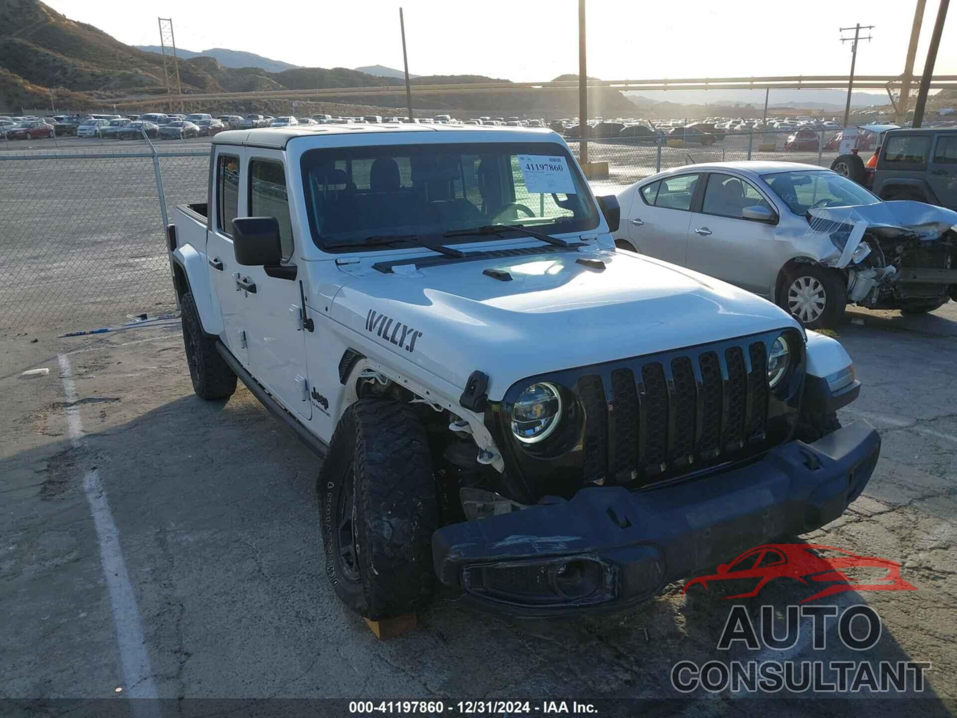 JEEP GLADIATOR 2022 - 1C6HJTAG9NL135343