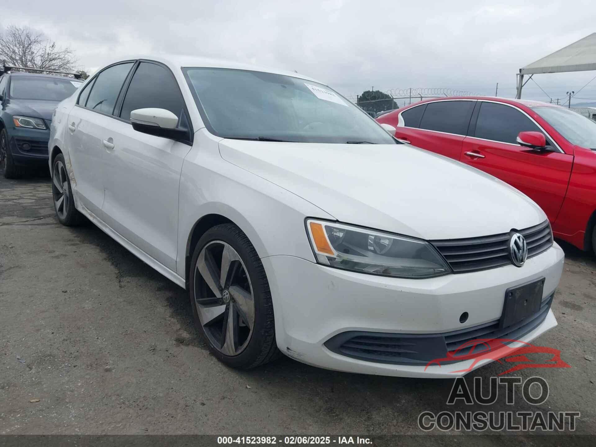 VOLKSWAGEN JETTA 2012 - 3VWDP7AJ8CM338435