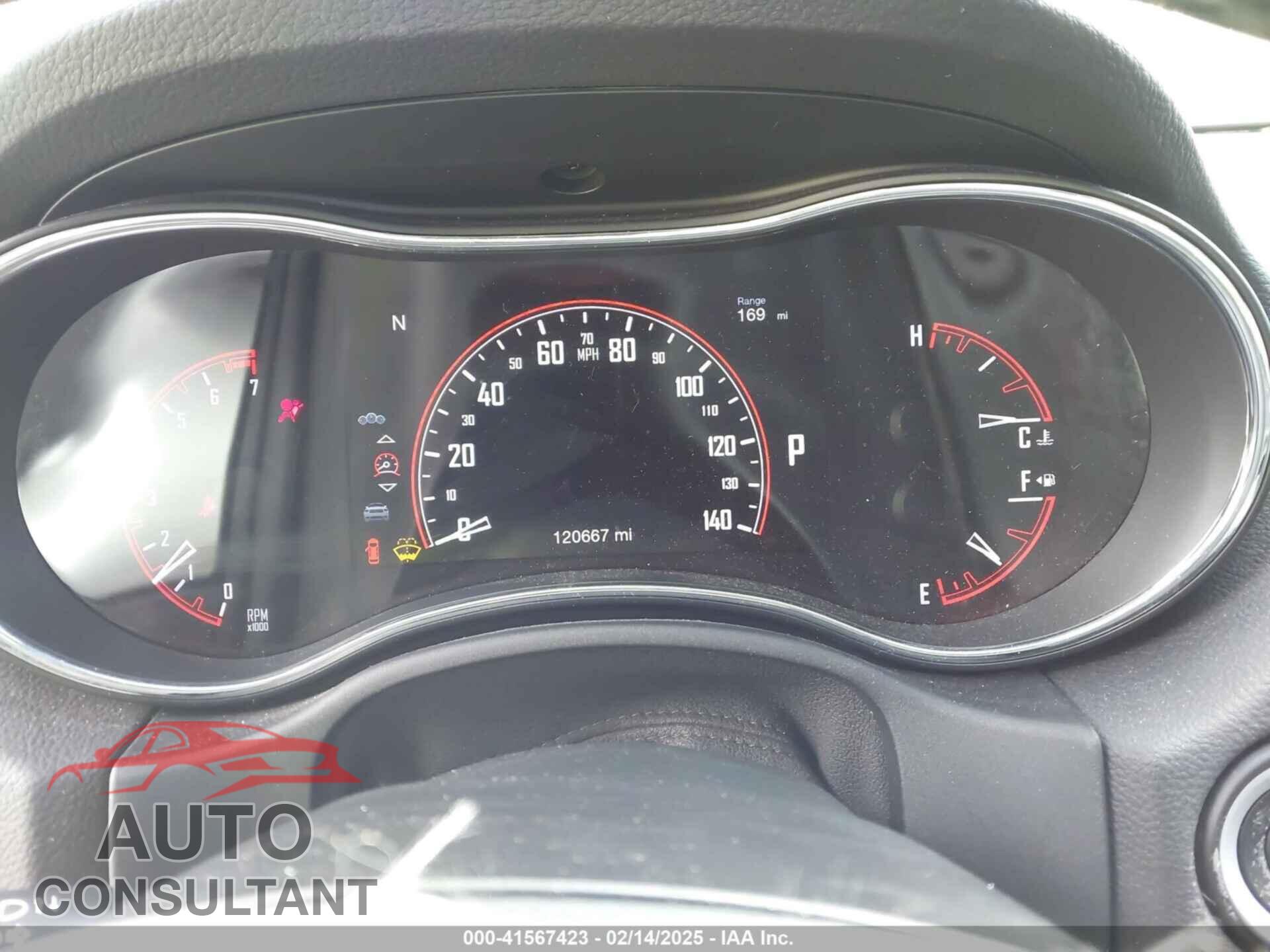 DODGE DURANGO 2017 - 1C4RDJDG4HC657287