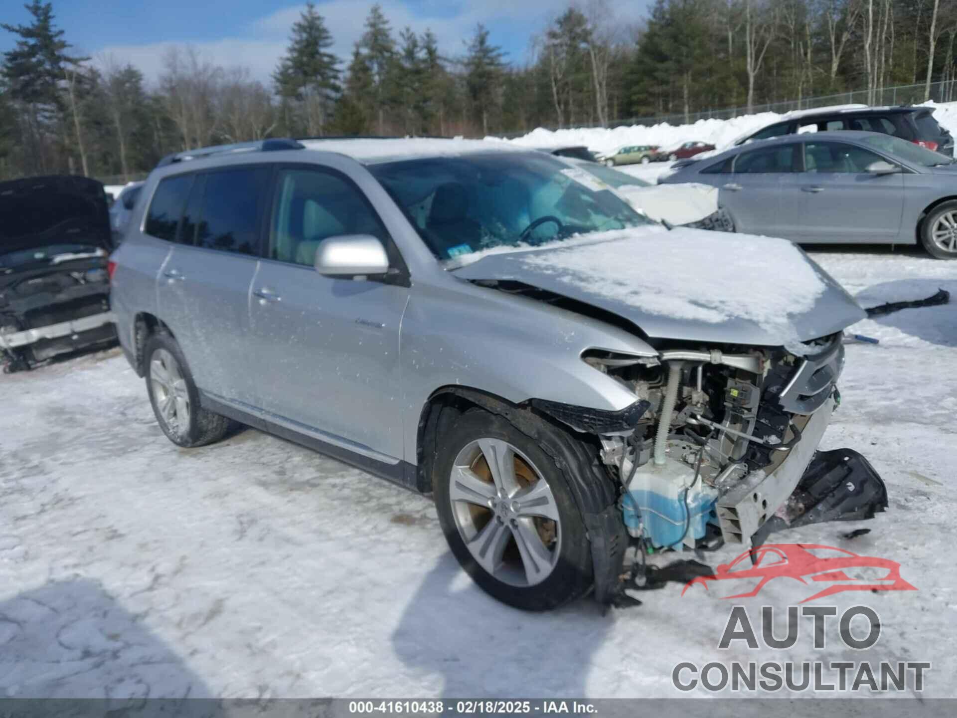 TOYOTA HIGHLANDER 2013 - 5TDDK3EH3DS233319