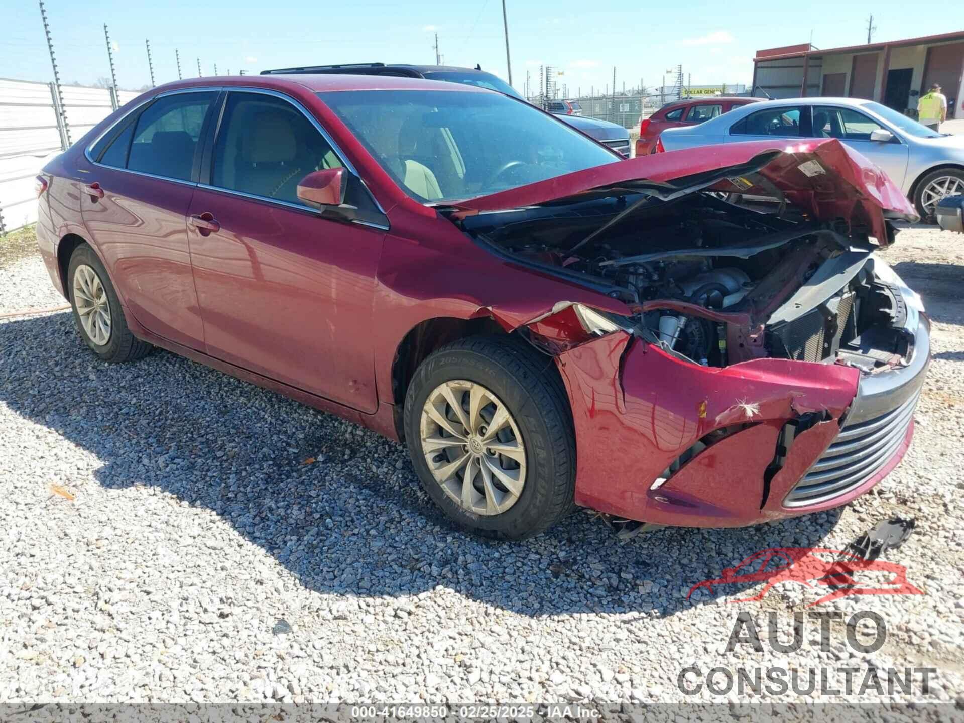 TOYOTA CAMRY 2016 - 4T1BF1FK9GU512232