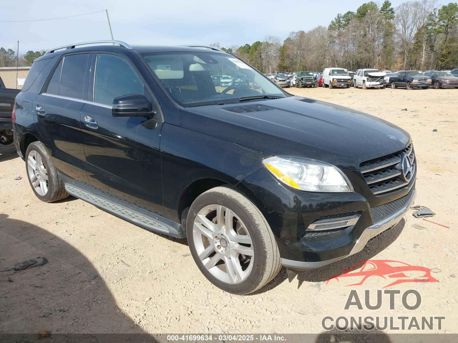 MERCEDES-BENZ ML 350 2013 - 4JGDA5JBXDA267623