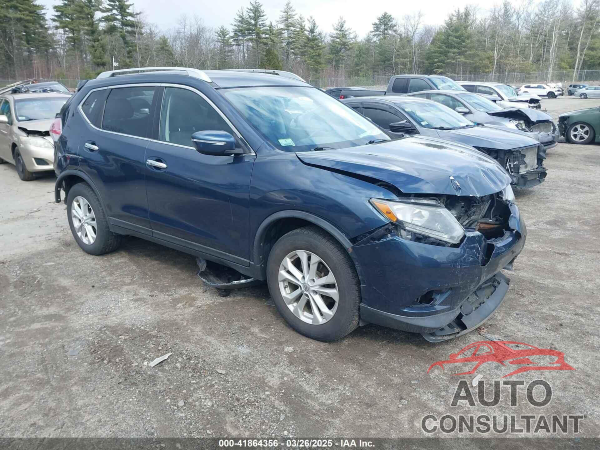 NISSAN ROGUE 2015 - KNMAT2MV6FP528963
