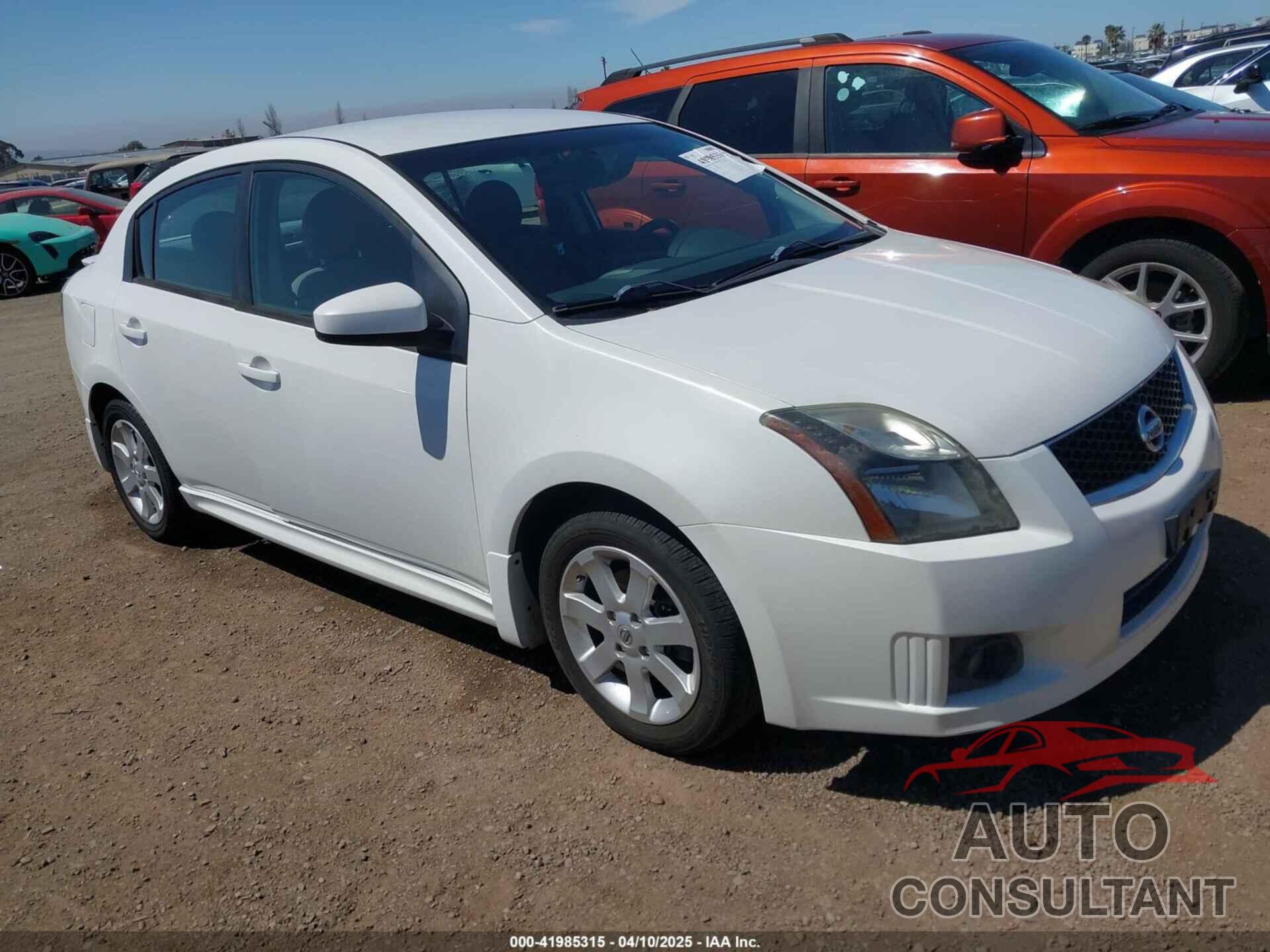 NISSAN SENTRA 2012 - 3N1AB6AP4CL701308